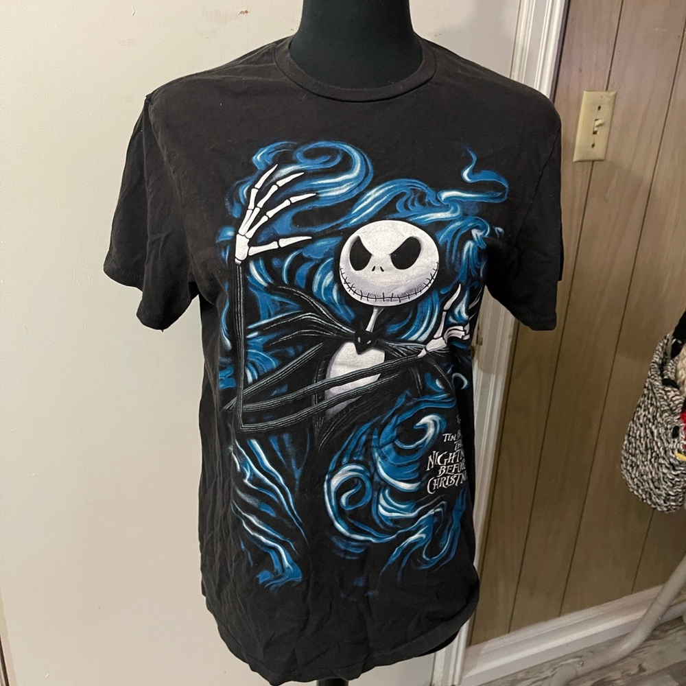 Black and Blue Graphic T-Shirt